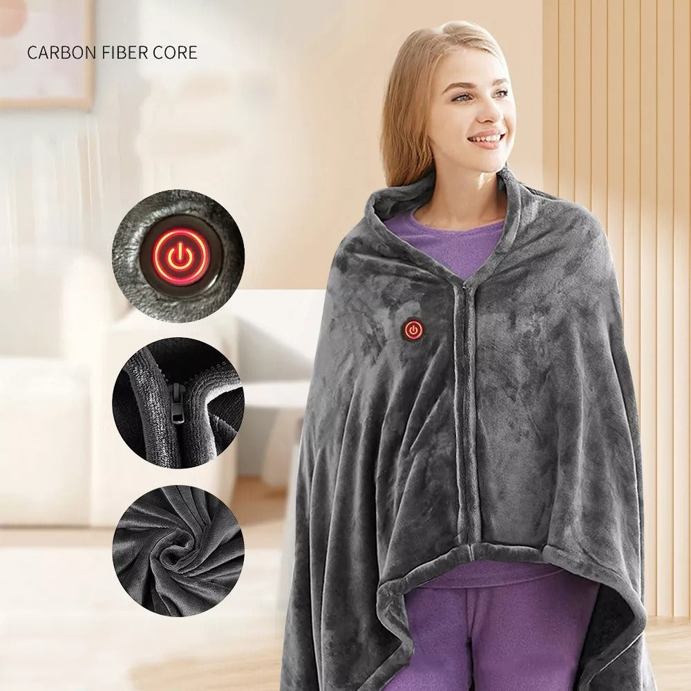 Elektrinė antklodė CORAL VELVET USB