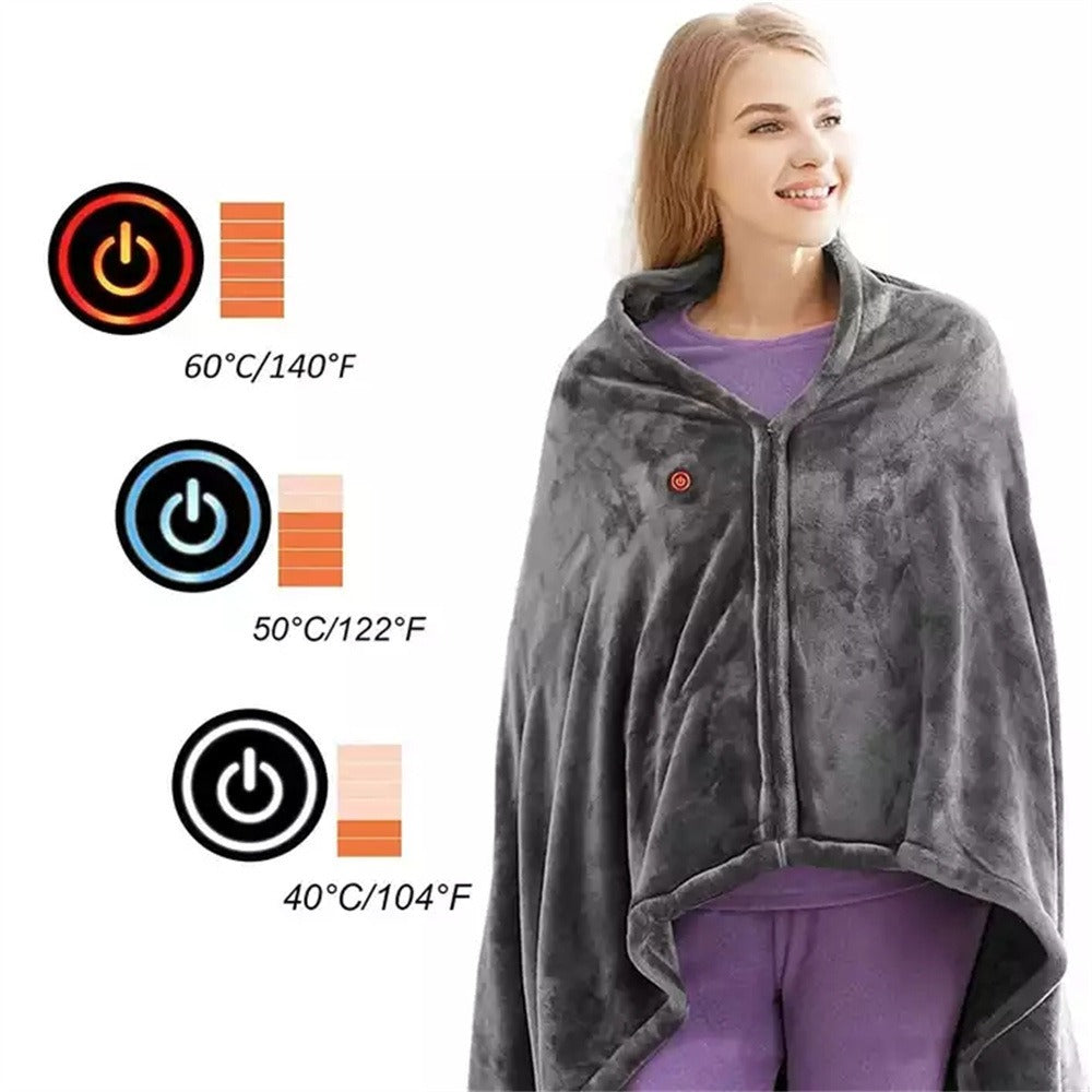 Elektrinė antklodė CORAL VELVET USB