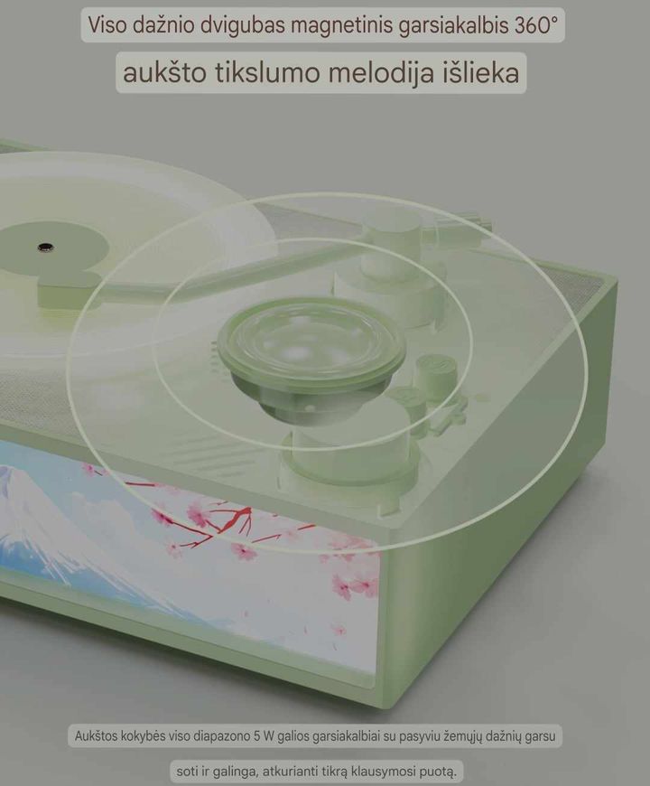 Belaidis „Bluetooth“ garsiakalbis Aroma difuzorius