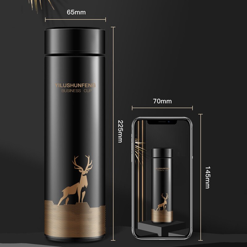 500ML Termosas su LED temperatūros ekranu