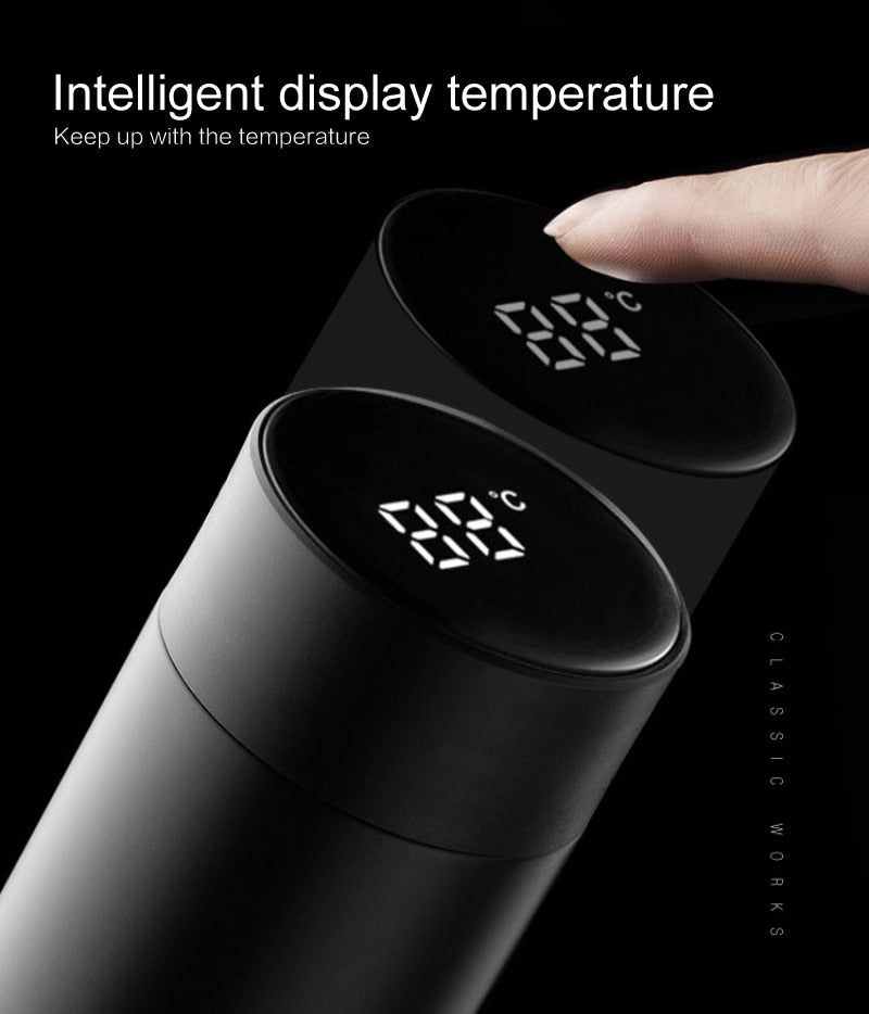 500ML Termosas su LED temperatūros ekranu