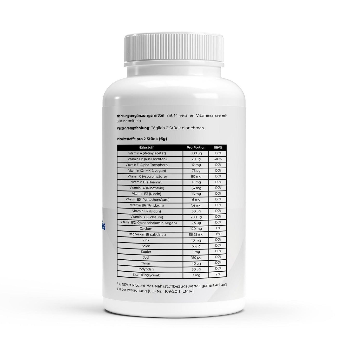 Premium multivitaminų ir mineralų guminukai – 60 vnt.